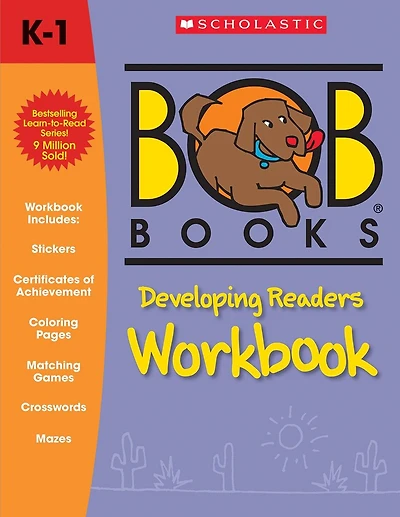Bob Books - Developing Readers Workbook | Phonics, Writing Practice, Ages 5 and up, Kindergarten, Second Grade (Stage 3: Developing Reader)