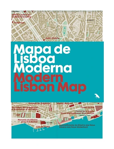 Modern Lisbon Map / Mapa de Lisboa Moderna: Guide to modern architecture in Lisbon