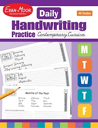 Daily Handwriting Practice: Contemporary Cursive, Kindergarten - Grade 6 Teacher Edition