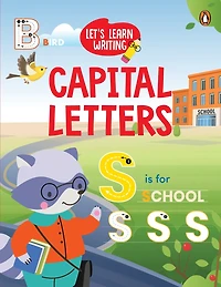 Let's Learn Writing: A to Z Capital Letters: First Trace and Write Practice Workbook | Engaging Workbook to Develop Writing Skills in PreSchool Kids, Toddlers | Ages 3+ [Penguin Early Learning Series]
