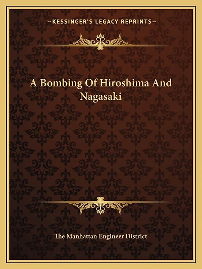 A Bombing Of Hiroshima And Nagasaki