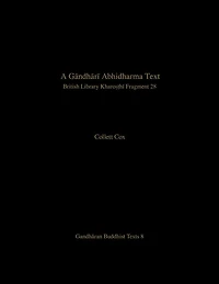 A G?ndh?r? Abhidharma Text: British Library Kharo??h? Fragment 28