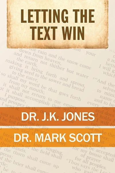 Letting the Text Win