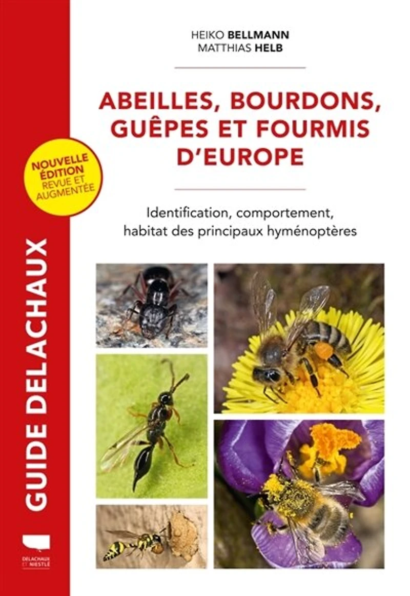 Abeilles, bourdons, guêpes et fourmis d'Europe: identification, comportement, habitat des principaux hyménoptères