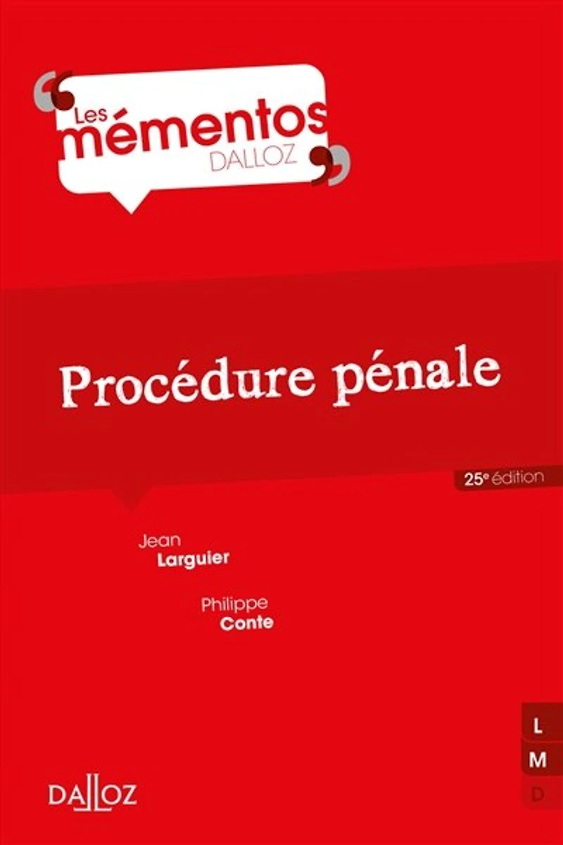 Procédure pénale 26ed