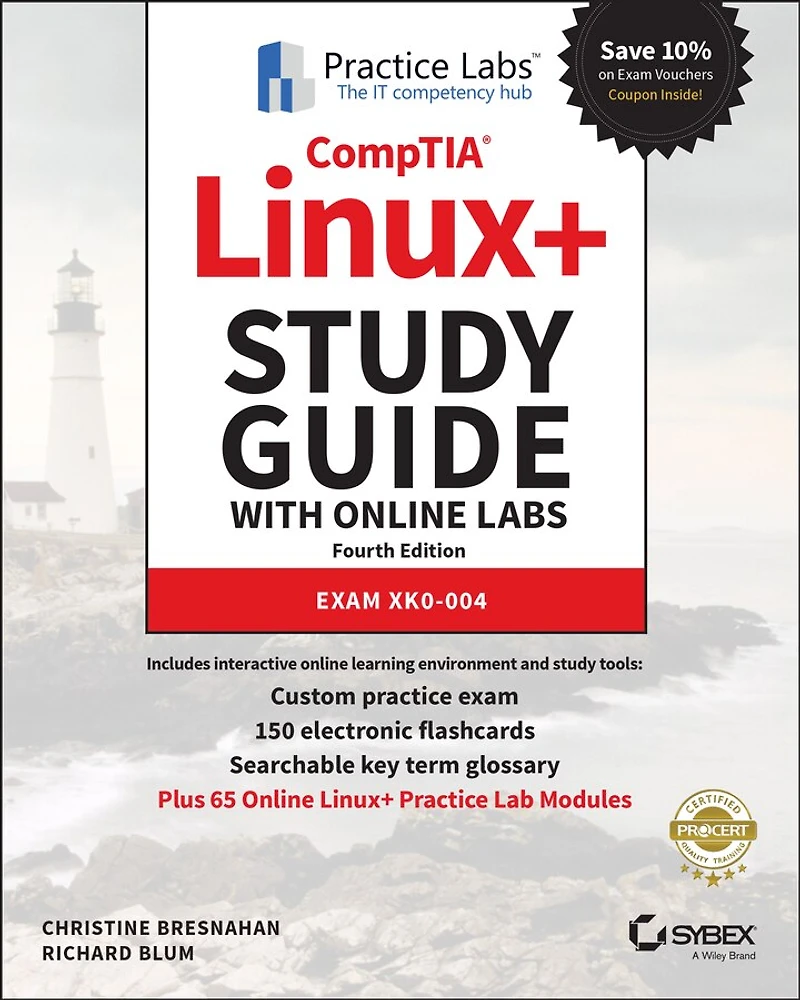 CompTIA Linux+ Study Guide with Online Labs: Exam XK0-004