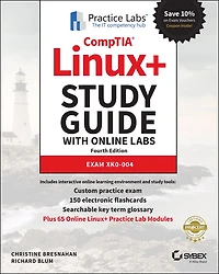 CompTIA Linux+ Study Guide with Online Labs: Exam XK0-004
