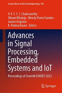 Advances Signal Processing, Embedded Systems and IoT: Proceedings of Seventh ICMEET- 2022
