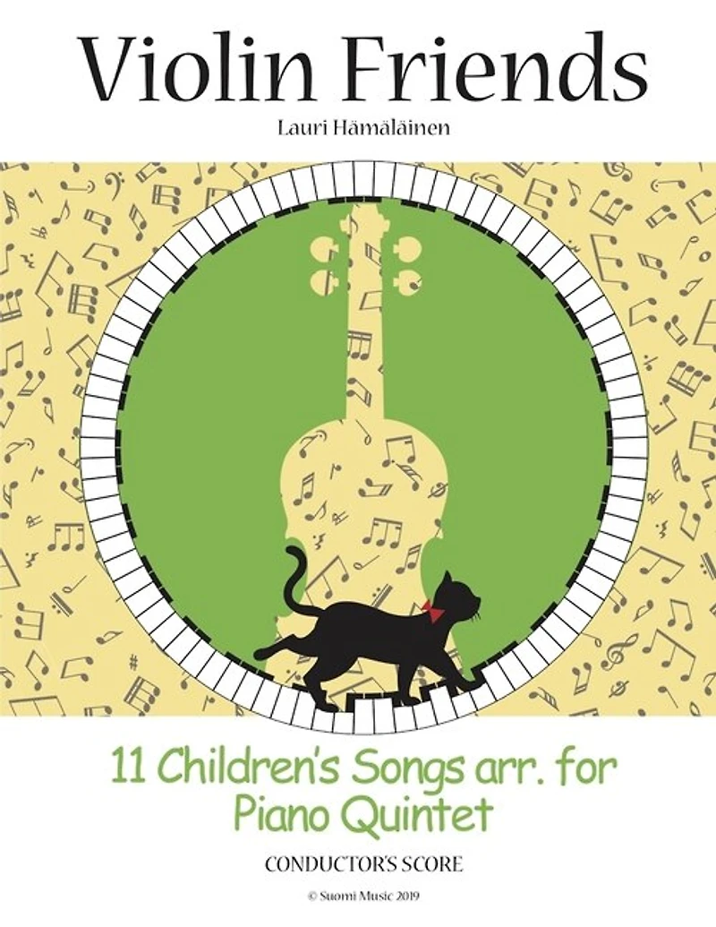 11 Children's Songs arr. for Piano Quintet: Conductor's Score