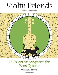 11 Children's Songs arr. for Piano Quintet: Conductor's Score