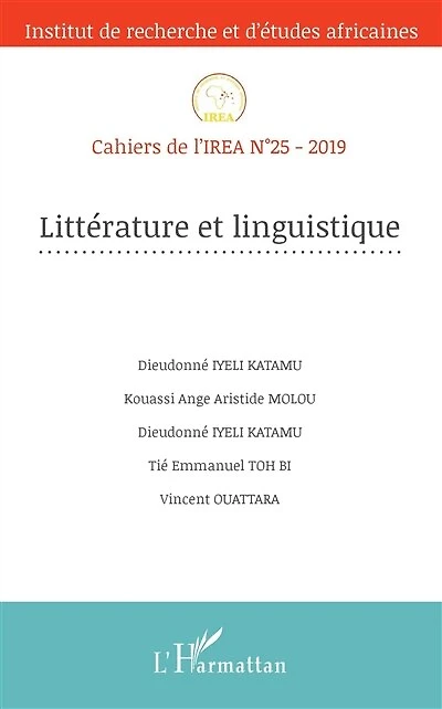 Littérature et linguistique