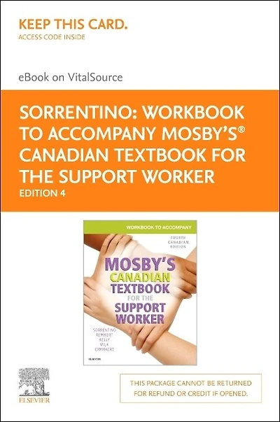 Workbook to Accompany Sorrentino's Canadian Textbook for the Support Worker
