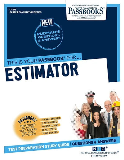 Estimator (C-1275): Passbooks Study Guide