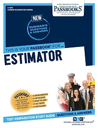 Estimator (C-1275): Passbooks Study Guide