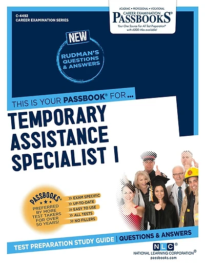 Temporary Assistance Specialist I (C-4492): Passbooks Study Guide