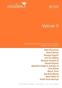 Concilium 2012/3: Vatican II Begins: 50 Years After