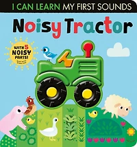 Noisy Tractor: With 5 Noisy Parts and an On/Off Switch on the Back Cover!