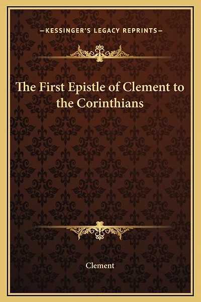 the First Epistle of Clement to Corinthians