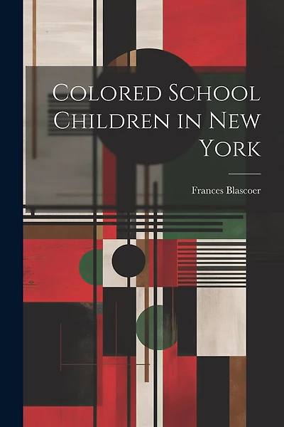 Colored School Children in New York