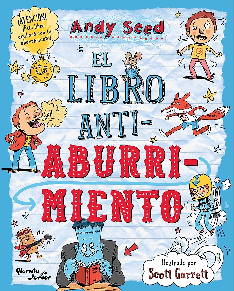 El libro antiaburrimiento: Juegos, Manualidades, Rompecabezas, Chistes, Adivinanzas y Trivias / The Anti-Boredom Book of Brilliant Things to Do