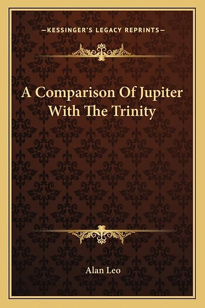A Comparison Of Jupiter With The Trinity