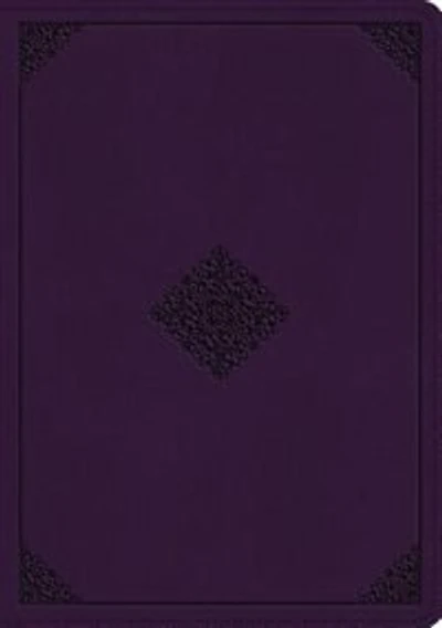 Esv Study Bible (trutone, Lavender, Ornament Design)