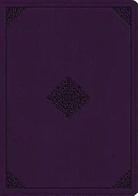Esv Study Bible (trutone, Lavender, Ornament Design)