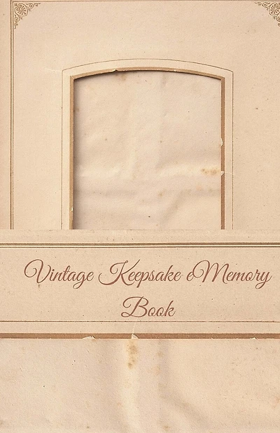 Vintage Keepsake Memory Book: Classic Keepsake Memory Book/Photo Album for all occasions