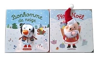 Coffret bébêtes: Père Noël + Bonhomme de neige