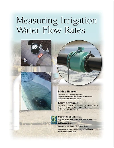 Measuring Irrigation Water Flow Rates