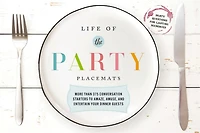 Life of the Party Placemats: More than 375 conversation starters to amaze, amuse, and entertain your dinner guests