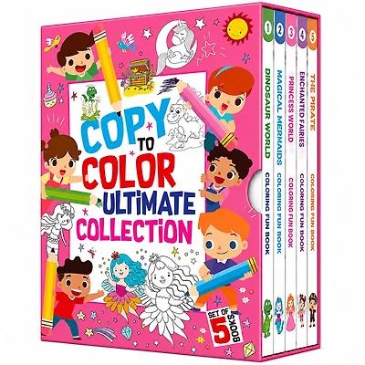 Copy to color Ultimate 5 Books Set