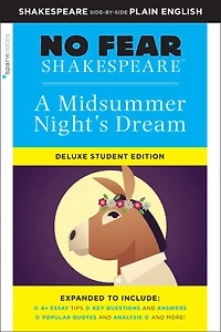 A Midsummer Night's Dream: No Fear Shakespeare Deluxe Student Editions - Side-by-Side Plain English