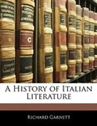 A History Of Italian Literature