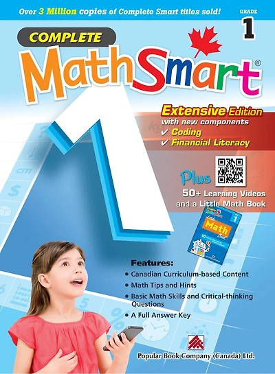 Complete MathSmart: Grade 1 (Extensive Edition)