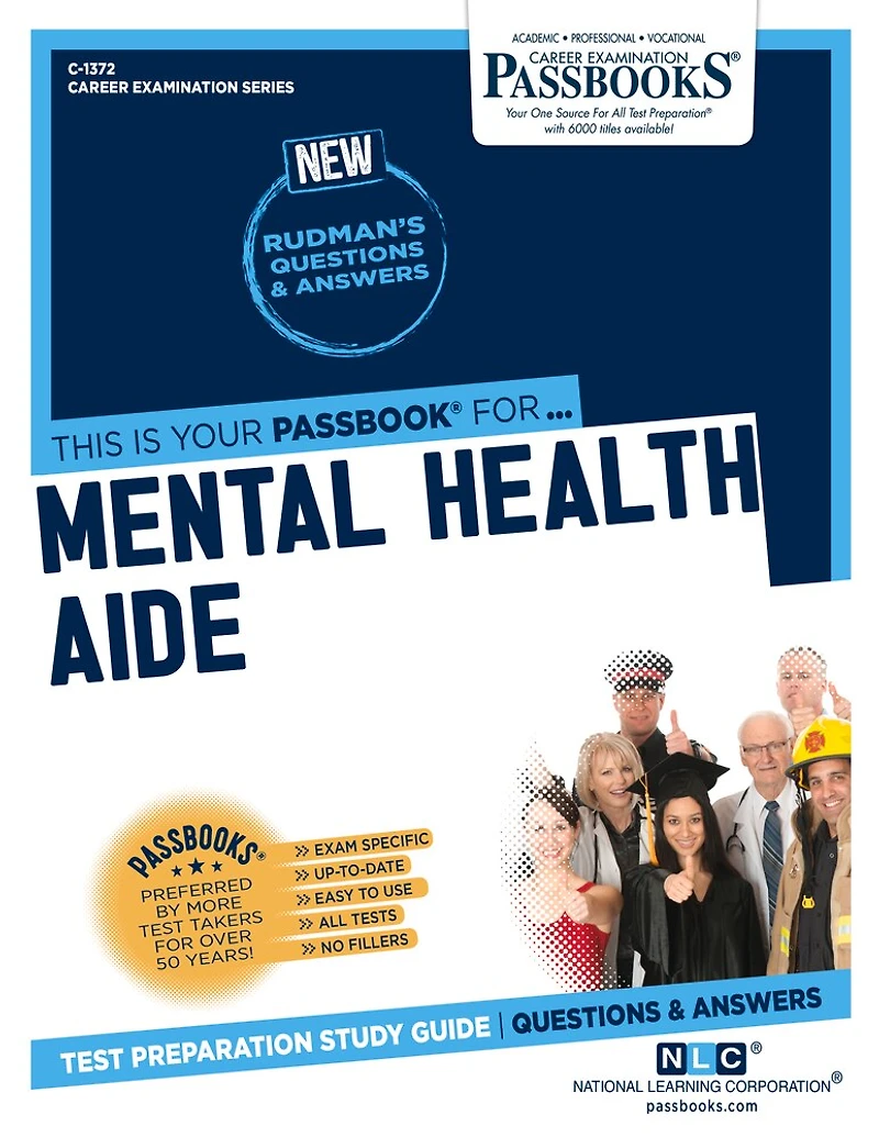 Mental Health Aide (C-1372): Passbooks Study Guide