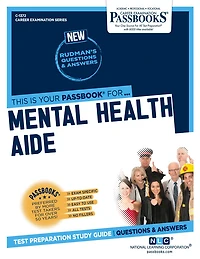 Mental Health Aide (C-1372): Passbooks Study Guide