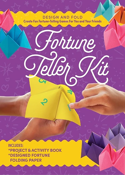 Fortune Teller Kit: Design and Fold Fun Fortune-Telling Games for You and Your Friends