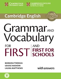 Grammar And Vocabulary For First And First For Schools Book With Answers And Audio