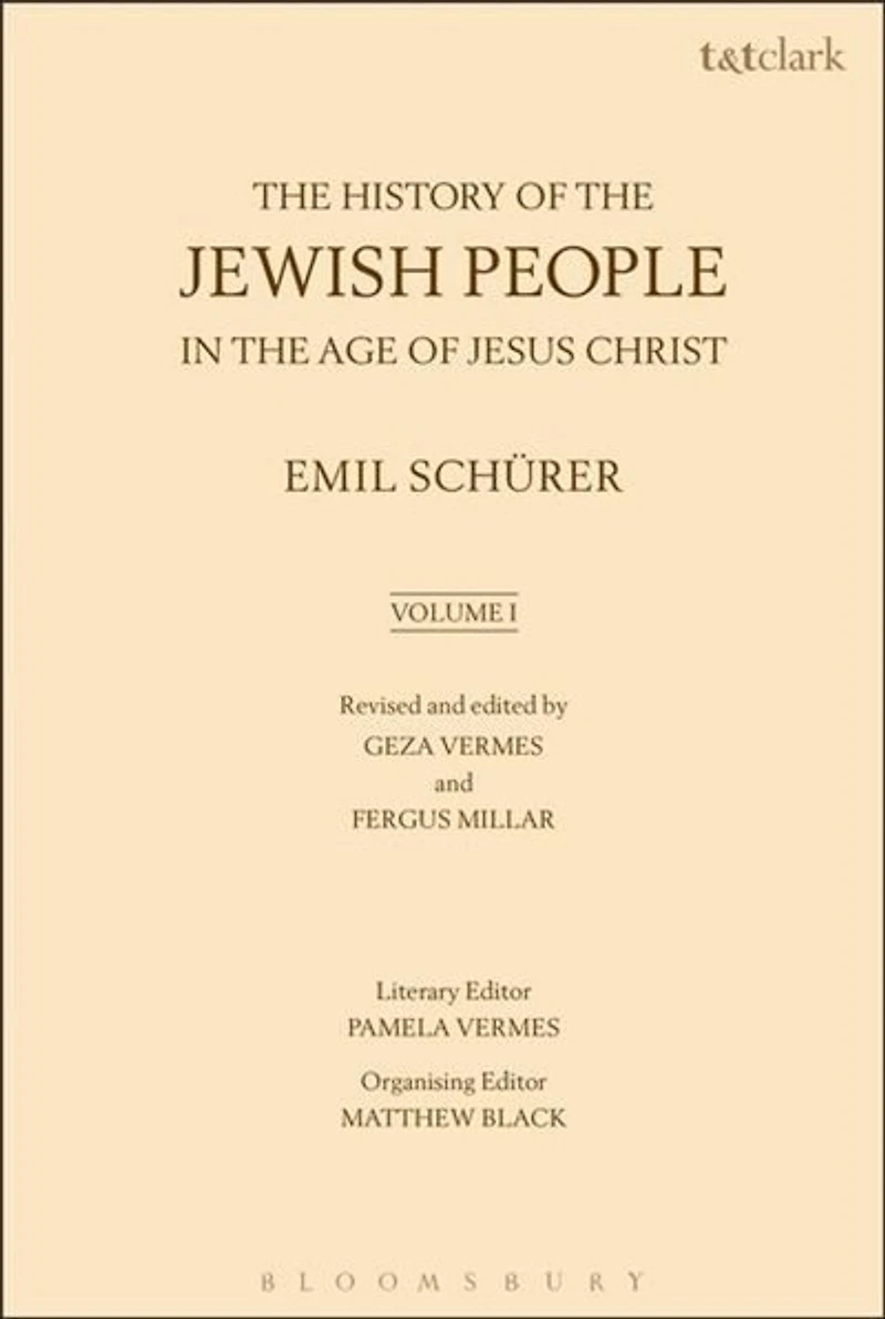 The History Of The Jewish People In The Age Of Jesus Christ: Volume 1