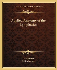 Applied Anatomy of the Lymphatics