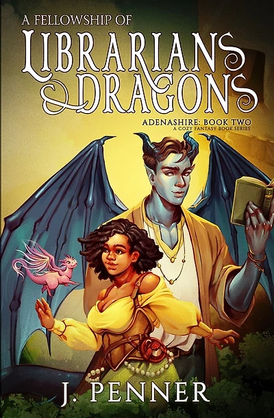 A Fellowship of Librarians & Dragons: Adenashire, A Cozy Fantasy Book Series