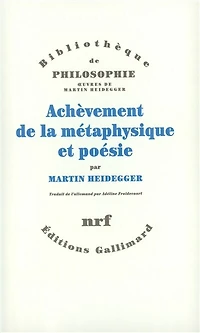 Achèvement de la métaphysique et poésie