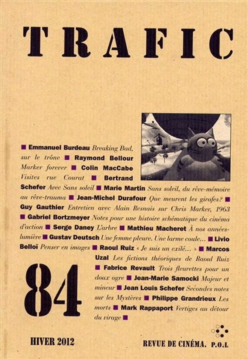 Trafic N° 84 (Hiver 2012)