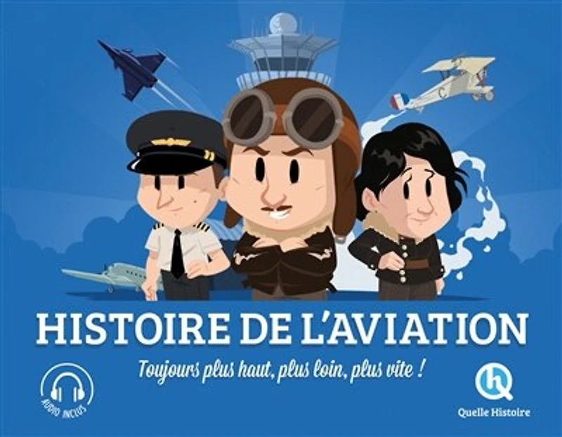 Histoire de l'aviation: toujours plus haut, loin, vite !