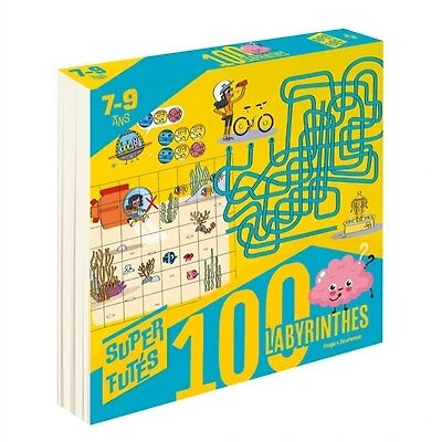 100 labyrinthes: 7-9 ans