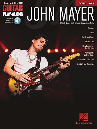John Mayer: Guitar Play-along Volume 189