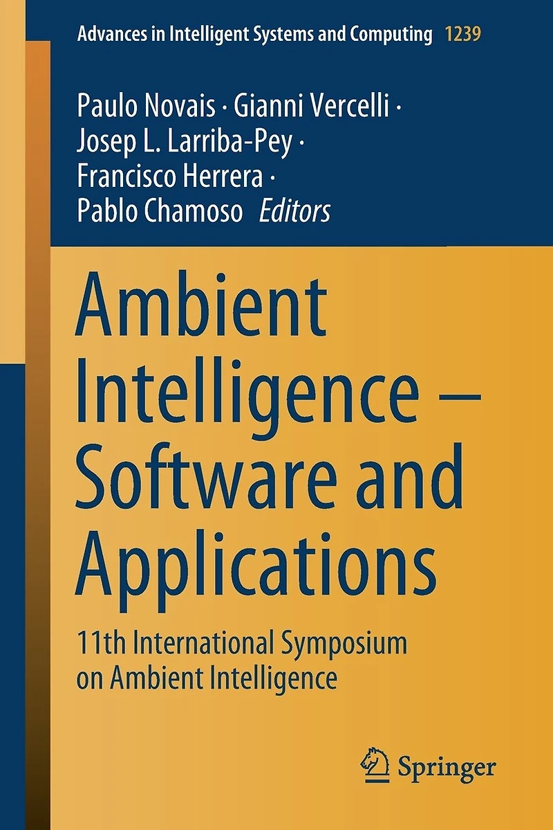 Ambient Intelligence - Software and Applications: 11th International Symposium on