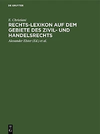 Allgemeiner Teil I und II, §§ 1–240