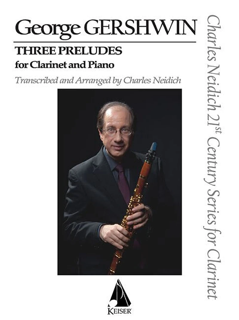 3 Preludes: Arranged For Clarinet And Piano